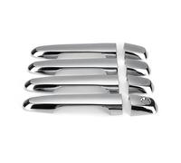 REOKIP Per Mitsubishi Per Triton L200 ML MN MQ 2005 2006-2017 1 Set Di Coprimaniglia Esterna Per Auto Maniglia Esterna Porta(Argento)
