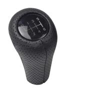 REOKIP Per Serie 1 3 5 E 6 E30 E32 E34 E36 E38 E39 E46 E53 E60 E63 E83 E84 E90 E91 ABS Pomello Del Cambio In Pelle A 5/6 Marce Pomello Cambio(Argento)