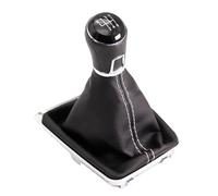 REOKIP Per VW Per Golf 7 MK7 A7 GTI GTD R 2012-2017 ABS Pomello Del Cambio Manuale A 5 O 6 Marce Con Cuffia In Pelle Pomello Cambio(6 speed set)