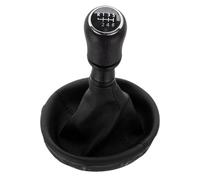 REOKIP Per VW Per Transporter Per Multivan T5 2004-2011 Pomello Del Cambio A 6 Marce Con Cuffia In Pelle Pomello Cambio(Black 6 Speed)