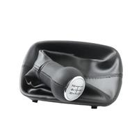 REOKIP Pomello Cambio Per Auto Per A6 C5 A4 B5 A8 D2 1998 1999 2000 2001 | Copri stivale con ghetta del cambio Parti Per Auto(5 Speed Silver)
