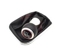 REOKIP Pomello Del Cambio Con Cuffia Leva Da 12 Mm Per VW Per Golf 4 IV MK4 GTI R32 Per Bora Per Jetta MT 1999-2004 Pomello Cambio(6 Speed-H)