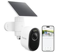 Reolink 2K 5MP Telecamera WiFi da Esterno Senza Fili Batteria, Visione Notturna a Color, Rilevamento di Persona/Veicolo/Animali, 2,4/5GHz Wi-Fi, Audio Bidirezionale, Argus 3 Pro con Pannello Solare