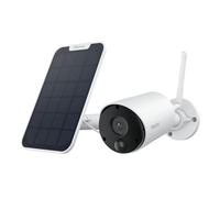 Reolink 2K 5MP Telecamera WiFi Esterno Senza Fili con Pannello Solare, Rilevamento Persone/Veicoli/Animali, Visione Notturna, Audio a 2 Vie, Notifiche Instant, Impermeabile, Argus Eco (2025 Versione)