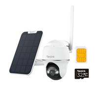 Reolink 3G/4G LTE Telecamera Esterno con Sim+32G microSD Card, 5MP 360° PTZ
