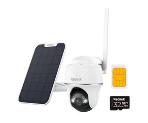 Reolink 3G/4G LTE Telecamera Esterno con Sim+32G microSD Card, 5MP 360° PTZ