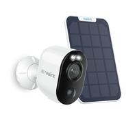 Reolink 4K 8MP Telecamera WiFi Esterno Senza Fili, Videosorveglianza WiFi 2,4&5 GHz con Batteria e Pannello Solare, Rilevamento Persona/Veicolo/Animale, Visione Notturna a Colori, Argus 3 Ultra