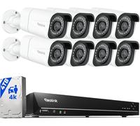 Reolink 4K PoE Kit Videosorveglianza, Espandibile a 16TB, RLK16-800B8