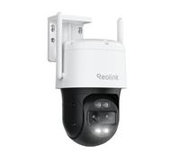 Reolink 4K PTZ Telecamera Wi-Fi Esterno a Doppio Obiettivo, 355°Pan/90°Tilt, Zoom Ibrido 6X, Rilevamento Persona/Veicolo/Animale, Auto-tracking, Audio 2 Vie, Visione Notturna a Colori, TrackMix WiFi
