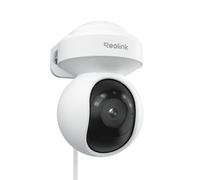 Reolink PoE 4K Telecamera Esterno, Panoramica 355° e Inclinazione 50°, Zoom Digitale, Inseguimento Automatico, Rilevamento Smart, Visione Notturna IR/a Colori, Audio Bidirezionale, E1 Outdoor SE PoE