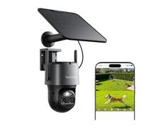 Reolink 4K Telecamera Senza Fili da Esterno a Batteria, Trackmix Grigio