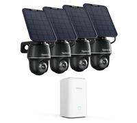 Reolink 4K Telecamera WiFi Esterno Senza Fili con Batteria e Home Hub Kit