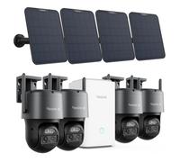 Reolink 4K Telecamera WiFi Esterno Senza Fili con Batteria e Home Hub Kit