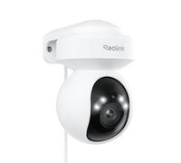 Reolink 5MP PTZ Telecamera Wi-Fi Esterno con 3X Zoom Ottico, E1 Outdoor | WiFi 2,4/5 GHz, Visione Notturna a Colori, Auto-Tracking, Rilevamento di Persona/Veicolo/Animale, Audio Bidirezionale, Cloud
