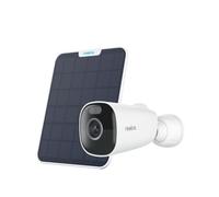 Reolink 5MP Telecamera Solare da Esterno Senza Fili, Videosorveglianza WiFi Esterno con Batteria e Faretti, Rilevamento Smart, Audio a 2 Vie, Sirena, microSD e Cloud, Alexa, Eco PRO + Pannello Solare