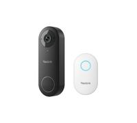 Reolink 5MP Videocitofono WiFi 2,4/5 GHz con Chime, Campanello Doorbell Nero