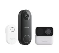 Reolink 5MP Videocitofono WiFi con Chime & Argus MagiCam Telecamera di Sicurezza Magnetica Wireless, Angolo 180°, Rilevamento IA, IP67, Audio Bidirezionale, Memoria Locale