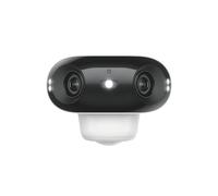 REOLINK Argus 4 Pro - Telecamera di sicurezza solare 4K, visione notturna ColorX, vista senza punti ciechi a 180°, telecamera esterna wireless con Wi-Fi 6 dual-band, rilevamento intelligente AI, senza