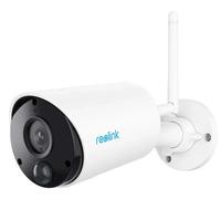 Reolink Argus Eco (W) + Pannello Solare (B) Telecamera WiFi a Batteria