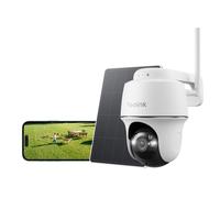 Reolink Argus PT 5MP 2K+ 360° Solare Telecamera WiFi Esterno Senza Fili Batteria