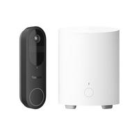 Reolink Bundle Sicurezza con Doorbell Camera 2K a Batteria/Wired con Vista 150°×150° (Video Doorbell Battery) + Home Hub Mini, Centro di Sicurezza All-in-One con Archiviazione Locale AES-128