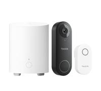 Reolink Bundle Sicurezza con Videocitofono PoE 5MP con Chime e Vista 180° (Video Doorbell PoE) + Home Hub Mini, Centro di Sicurezza All-in-One con Archiviazione Locale e Crittografia AES-128