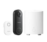 Reolink Bundle Sicurezza con Videocitofono Wi-Fi 5MP con Chime (Video Doorbell Wi-Fi) + Home Hub Mini, Centro di Sicurezza All-in-One con Archiviazione Locale e Crittografia AES-128