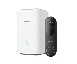 Reolink D340B Campanello Wi-Fi + Hub 1, Telecamera di Sicurezza