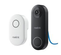 D340P Nero, Bianco, Campanello per porte Nero, Nero, Bianco, IP65, Parete, 2-vie, MicroSD (TransFlash), 256 GB