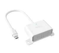 Reolink Docking station USB-C RLA-CD1, sensore di temperatura e umidità, hub di connessione dispositivo IoT, adattatore di alimentazione per esterni, compatibile con le telecamere a batteria reolink