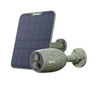 Reolink Go G330 - Telecamera 4G LTE per esterni, senza fili, 2 K, 4 MP, super HD, batteria ricaricabile + pannello solare, rilevamento persone/veicoli, visione notturna, IP65