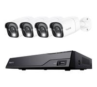 Reolink NVS8-12MB4 LAN IP-Kit videocamere sorveglianza 8 canali con 4 camere 4