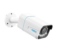 Reolink PoE 4K Telecamera Esterno, 5X Zoom Ottico, Rilevamento di Uomo/Veicolo/Animale, Faretti per Visione Notturna a Colori, Audio Bidirezionale, Time-Lapse, Slot per Scheda microSD, RLC-811A