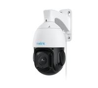 Reolink PoE Telecamera Esterno 4K PTZ, 16X Zoom Ottico, Panoramica a 360° e Inclinazione a 90°, Visione Notturna IR 80 metri, Rilevamento di Uomo/Veicolo/Animale, Audio Bidirezionale, RLC-823A 16X