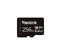 Reolink - Scheda di memoria microSDXC da 256 GB, fino a 100 MB/s, 4K UHD, U3, A2, V30, classe 10, FAT32, compatibile con REOLINK Security Camera, REOLINK