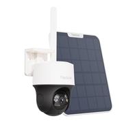 Reolink Telecamera di Sorveglianza 4G LTE, 2K 4MP, con Pannello Solare 3W, Batteria, SIM Integrata, PTZ 360°, Visione Notturna, Riconoscimento AI