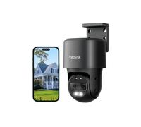 Reolink TrackMix PoE Grigio 4K PTZ Telecamera Doppio Obiettivo 6X Zoom Ibrido