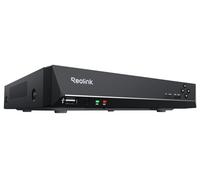 REOLINK Videoregistratore di rete a 8 canali per sistema di telecamere di sicurezza domestica, registrazione 24/7 (HDD non incluso), funziona solo con telecamera IP REOLINK PoE da 16 MP/12 MP/4K/8 MP