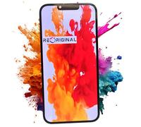 reoriginal Schermo di ricambio OEM per iPhone 13 Pro, morbido OLED Full HD e gruppo digitalizzatore, mantiene il Face ID con adesivo impermeabile e pellicola protettiva in vetro temperato inclusi