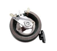Reostato BC1 da 150 W 200 W 300 W 500 W, resistore a filo avvolto variabile rotativo, forma a disco, resistore regolabile, reostato scorrevole(Max R-2K ohm,Max power 500W)