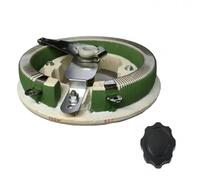 Reostato rotante a filo avvolto variabile da 500 W BC1 ad alta potenza Forma del disco Resistore regolabile Scorrevole 1R 2R 3R 5R 10R 15R 20R 25R-3K(30R)