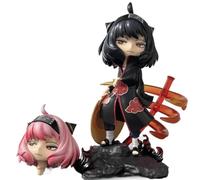 REOZIGN Anya, Testa di Ricambio Figura Anya Forger, 18 Cm, in PVC, Fatto A Mano, Cosplay, Modello Da Collezionare, Regalo Per I Fan Animali