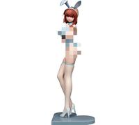 REOZIGN Aoi Figure, Xia Ya Figure, Standing Black White Bunny Girl Anime Figures 30 cm PVC Character Figurine Cosplay Modello Handicrafts Gift (B)