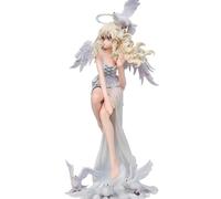 REOZIGN Ariel Figure, Angel Wings Ariel Anime Figures 25 cm / 9,8 pollici PVC Characurine Modello Artigianato da collezione per ventilatori anime Regalo (a)