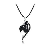 REOZIGN Collana Pendente Fairy Tail Di Animazione Giapponese Regalo Cosplay Per Uomini E Donne Gioielli Accessori Fairy Tail Accessori, Taglia unica, Lega di acciaio, Nessuna pietra preziosa Nessuna