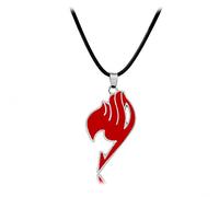 REOZIGN Collana Pendente Fairy Tail Di Animazione Giapponese Regalo Cosplay Per Uomini E Donne Gioielli Accessori Fairy Tail Accessori, Taglia unica, Lega di acciaio, Nessuna pietra preziosa Nessuna