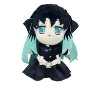REOZIGN Demon Slayer Tokitou Muichirou, Kamado Plush Dolls, seduta in peluche 25 cm / 9,8 pollici di personaggi di gioco fatti a mano, statua collezionabile Craft Gift (b)