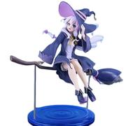 REOZIGN Elaina Figure, Seduto Magic Broom Elaina Figure di anime 20 cm / 7,9 pollici Artigianali PVC Statue Collezionali per I Fan di anime Regali