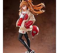 REOZIGN Evangelion Figure, Asuka Langley Soryu Figura Statua 25 cm EVA Asuka Part2 Limited Edition Figurine Cartoon Giocattoli Anime Collezione Decorazione (Primary Color)