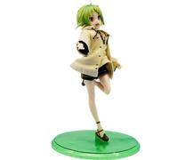 REOZIGN Figura di Sylphiette, statuetta articolata con capelli corti verdi, 18 cm, in PVC, modello Cosplay, regalo artigianale